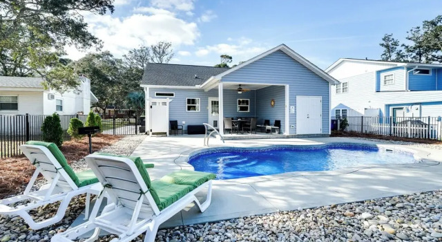 Serene Oak Island Home w/ Private Saltwater Pool!
