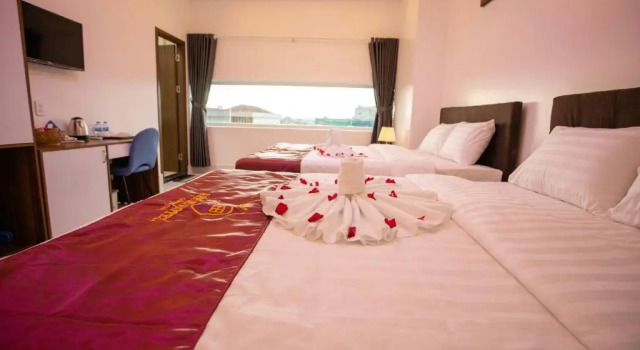 Номер Deluxe Apple Hotel