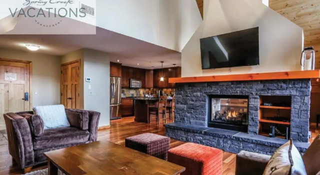 Premier- værelse Rundle Cliffs Lodge by Spring Creek Vacation