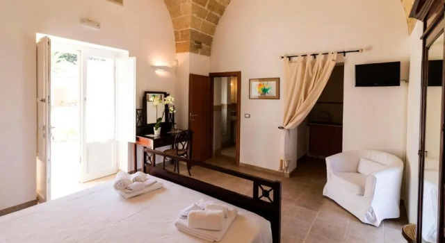 Апартаменты c 1 комнатой с видом на сад Masseria Carignani