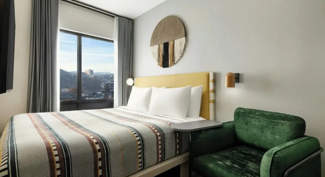 Двухместный номер Standard Moxy Asheville Downtown