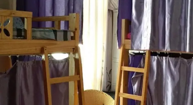 Кровать в общем номере (мужской номер) Shu Xu Internet Hostel