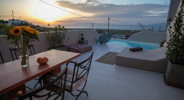 Вилла Superior Pink Freud Villas Santorini