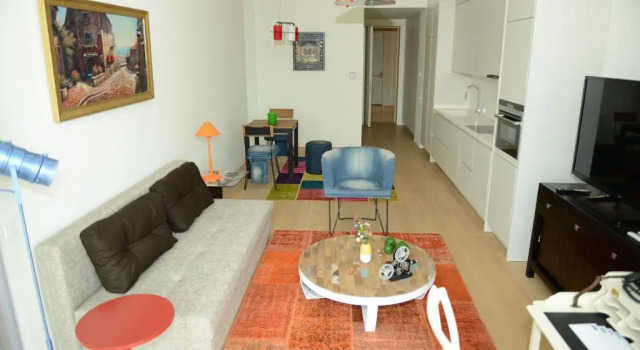 Семейные апартаменты c 1 комнатой с частичным видом Ataköy Marina Park Hotel Residence