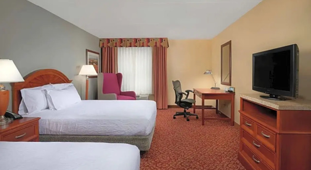 Четырёхместный номер Premium Hilton Garden Inn Newport News