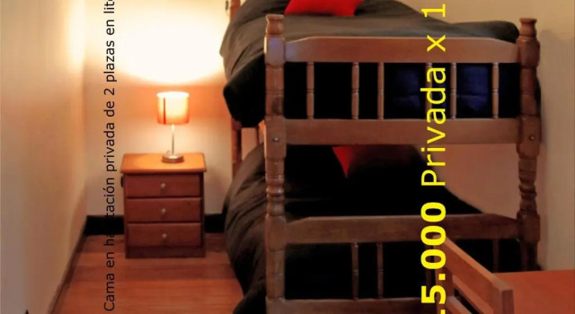 Bett im Wohnheim Hostal Irreal - Hostel