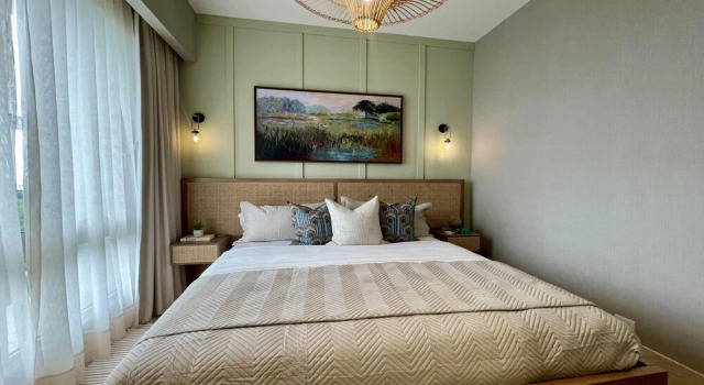 Апартаменты Bright 3BR Cap Cana Apt With Scenic Balcony Views