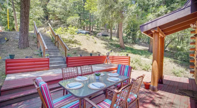 Коттедж Crestline Area Vacation Rental Cabin w/ Decks!