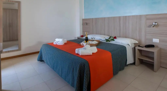Двухместный номер Standard с балконом и с видом на море Hotel Presidents