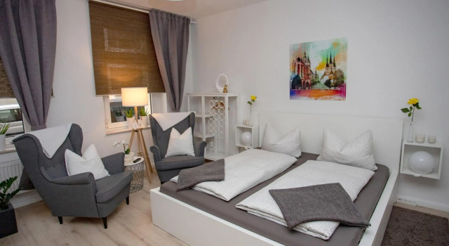 Apartment „Klein Venedig“ Erfurt, Забронировать Апартаменты/квартира Отели Эрфурта с парковкой, рядом с Августинский монастырь, Парковка