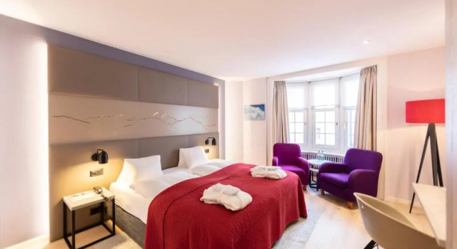 Двухместный номер Premium с видом на горы Hotel Rosatsch