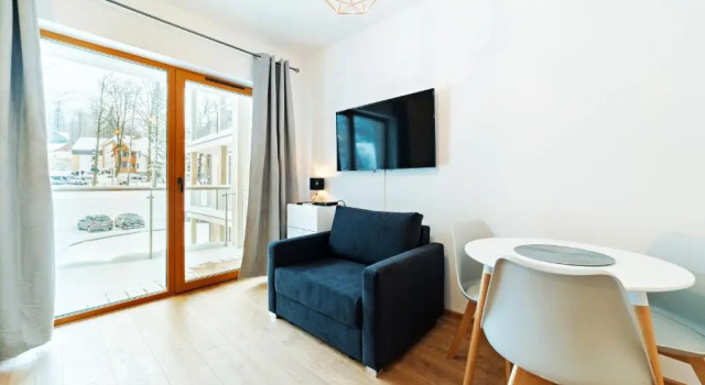 Апартаменты с балконом Apartamenty Sun & Snow Sarnia Residence