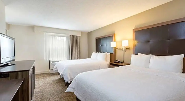 Четырёхместный люкс c 1 комнатой Hampton Inn Havelock