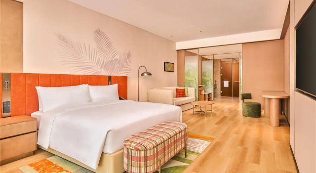 Номер Deluxe Hilton Garden Inn Zhongshan South