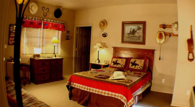 Standard Kahden hengen huone vuoristomaisema Stagecoach Trails Guest Ranch