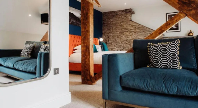 Люкс Devils Falls at the Luxury Hafod Hotel Aberystwyth