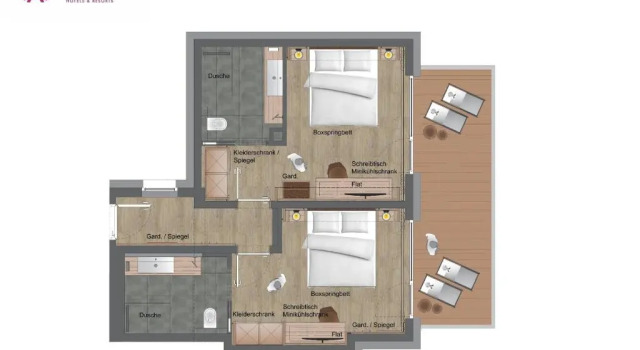 Номер Superior Hotel Adapura Wagrain