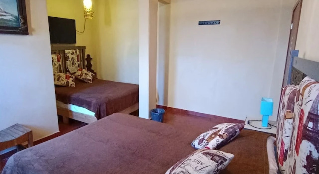 Четырёхместный семейный номер Standard Hotel Posada Spa Antigua Casa Hogar