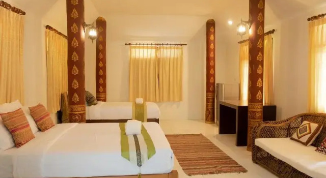 Семейный номер Deluxe Baan Tawai Lanna Resort