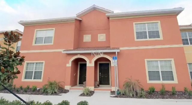 Fv62887 - Paradise Palms - 4 Bed 3.5 Baths Townhome, Book Feriehus Hoteller i Four Corners med pool, Swimmingpool