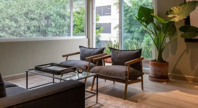 Апартаменты Elbe Retreat Trendy 2 BR w Balcony in Mexico City