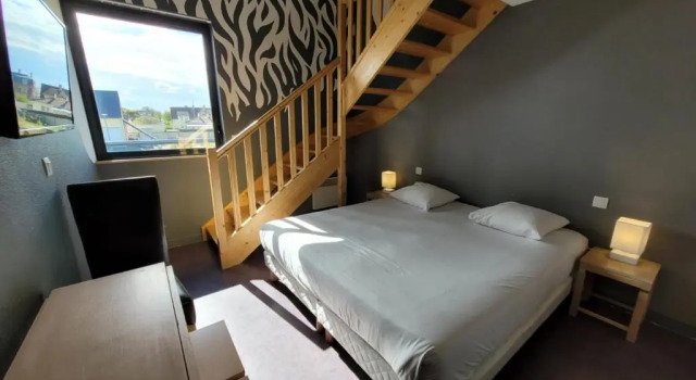 Семейный номер Standard Best Western Hotel de la plage Normandie