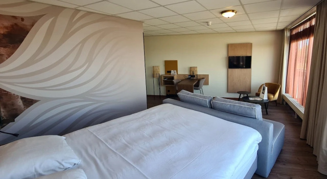 Люкс с балконом Fletcher Duinhotel Hotel Burgh Haamstede