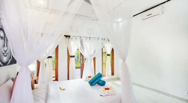 Номер Superior с балконом и с видом на сад Taos House Lembongan By DeWizZ Management