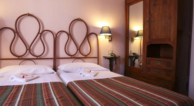 Standard Doppel Zimmer mit Blick Hotel Posta