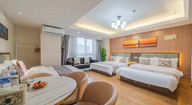 Семейный люкс Shanghai Jubelle Boutique Apartment