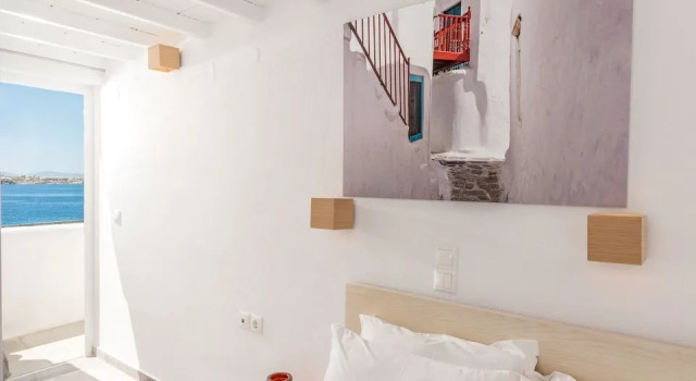 Двухместный номер Standard с видом на море Orpheas Rooms
