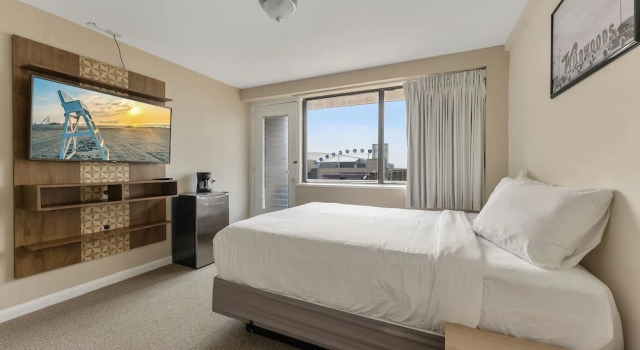 Economy Doppel Zimmer mit Meerblick Oceanic Hotel & Barefoot Tiki Bar
