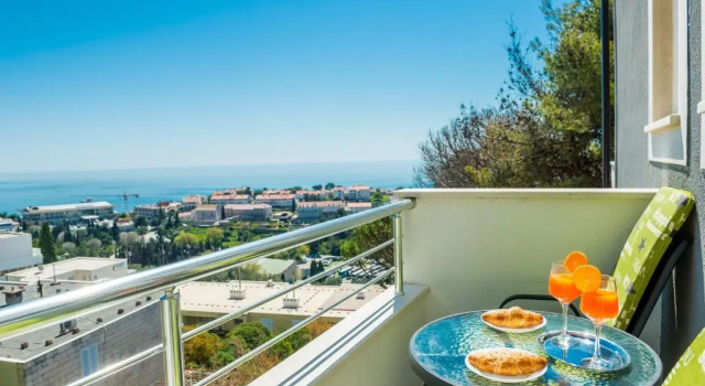 Двухместный номер Standard с балконом и с видом на море Guest House Nikolina