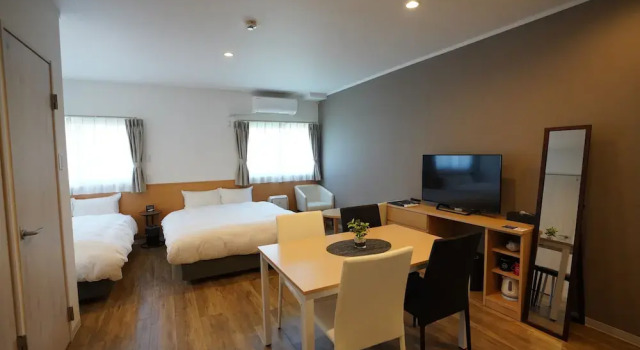 Номер Deluxe HOTEL R9 The Yard Honjo