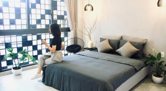Двухместный номер Standard с видом на город MIDMOST Boutique Hostel