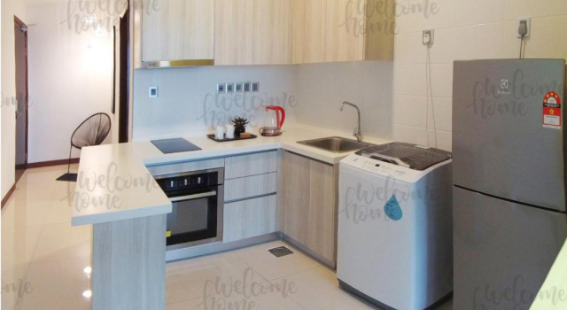 Студия с видом на море Paragon Suites CIQ Homestay by WELCOME HOME