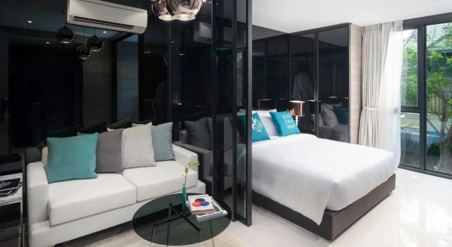 Номер Deluxe c 1 комнатой Seaphere Pattaya Hotel by Elite Suites