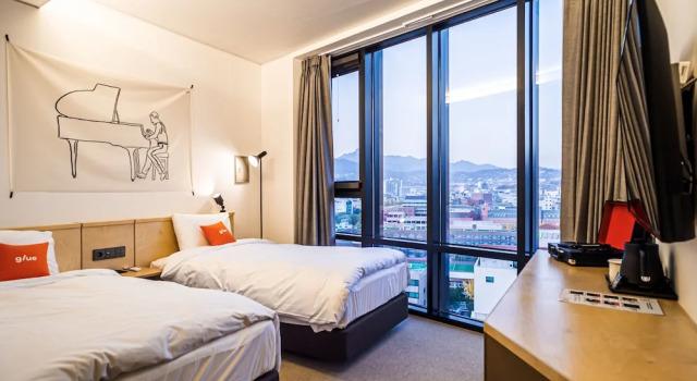 Двухместный номер Deluxe Glue Hotel