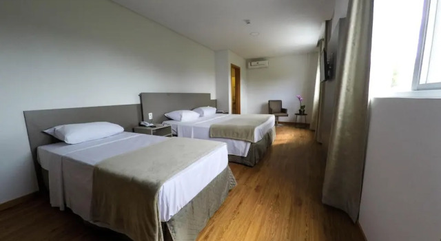 Трёхместный номер Deluxe Tri Hotel São João Batista
