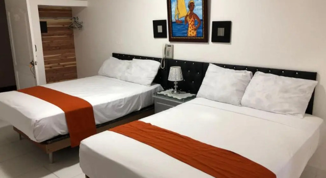 Двухместный номер Deluxe с балконом и с красивым видом из окна Bocachica Beach Hotel