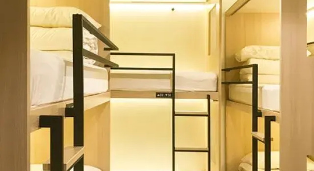 Кровать в общем номере (женский номер) Beijing Pagoda Light International Youth Hostel