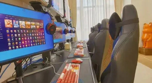 Кровать в общем номере Yunzhimeng E-sports Homestay