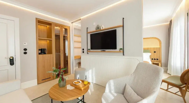 Полулюкс с балконом и с видом на город Alcázar Hotel Sóller