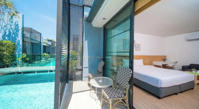 Номер Deluxe с балконом Xen Pool Access Phuket