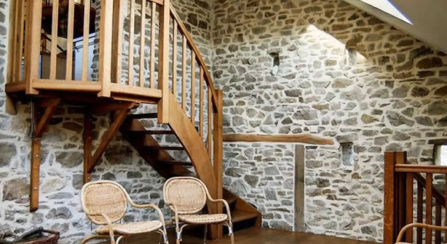 Коттедж с балконом Holiday Home in Verviers With Sauna & Fireplace