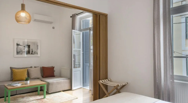 Апартаменты c 1 комнатой с балконом и с видом на город Athens Residence Apartments
