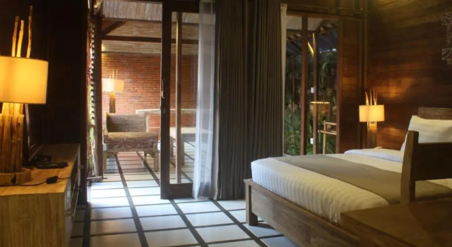Вилла с бассейном с 2 комнатами Umaya Ubud Villa