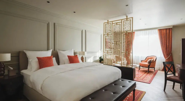 Номер Luxury Taj Hessischer Hof Frankfurt