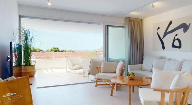 Апартаменты Premium с 2 комнатами с видом на сад Luxury Apartments Villa Zoe Suites