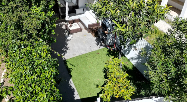 Студия Magnific Studio With a Cozy Garden 5 Minutes to the Beach
